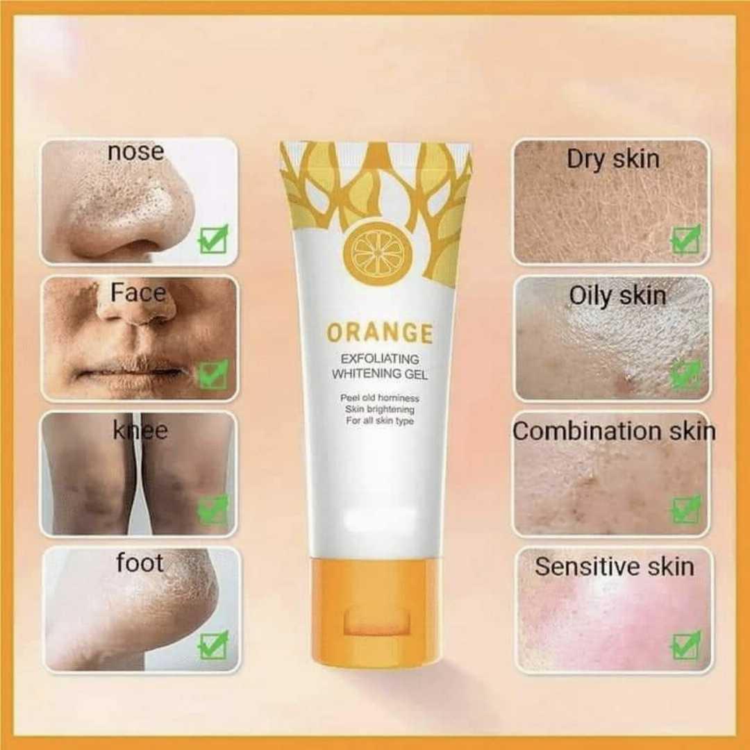 Orange,Exfoliating,Whitening,Gel