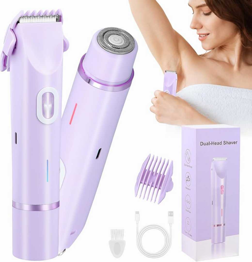 Electric,Shaver,,2-in-1,Razor,with,ABS,Material,Rechargeable