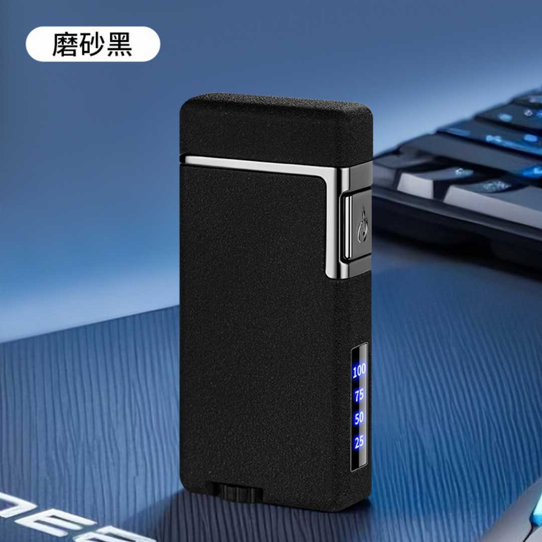 Dual,Gas,and,Electric,Lighter,with,voice,controler,and,sensor