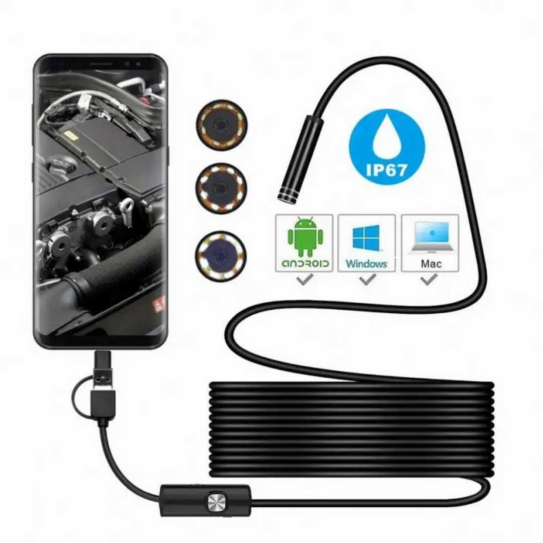 Mini,USB,Borescope,Camera,Endoscope,Inspection,Snake,Tube,Camera,Inspection,Camera,for,Android