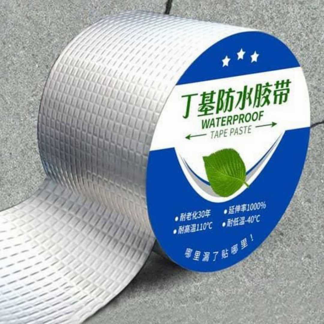 Customizable,Size,1m,5m,Aluminum,Foil,Butyl,Rubber,Waterproof,Tape,Stop,Leak,Stick