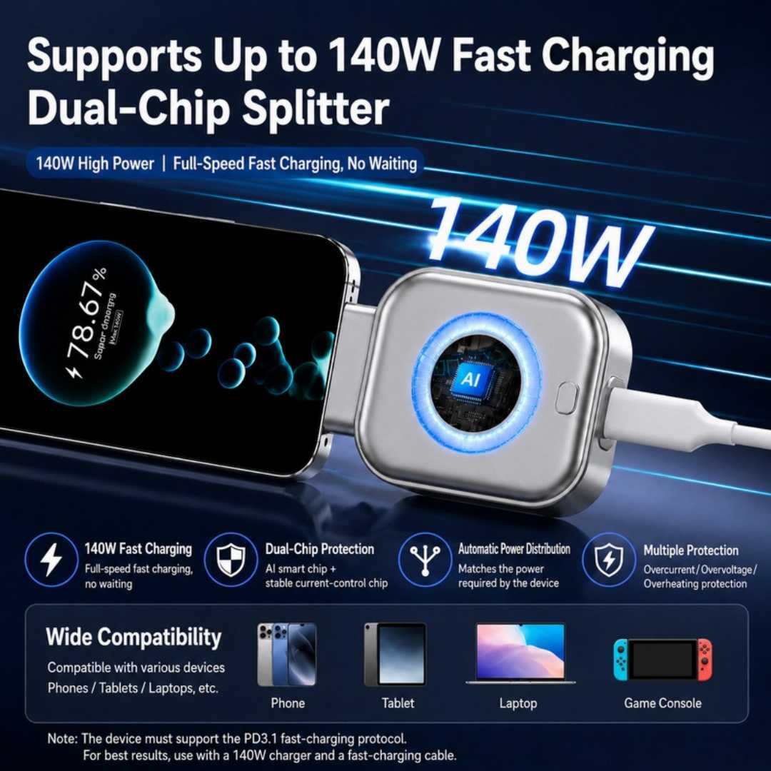 Smart,Auto,Power,Off,Charging,Protector,Automatically,Stops,Fully,Charged,Overcharge,Separator,for,Cell,Phones