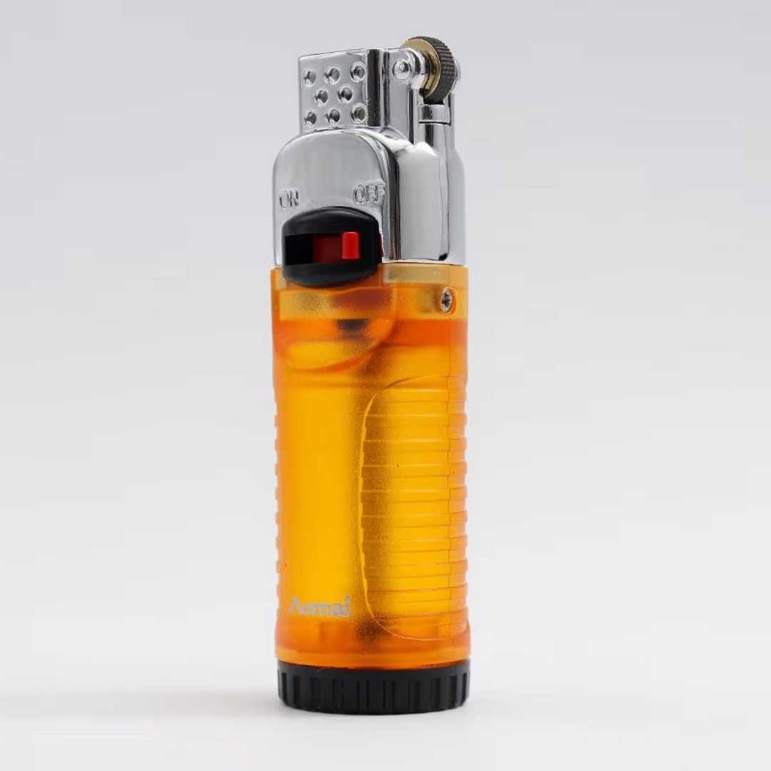 Transparent,fixed,fire,inflatable,lighter