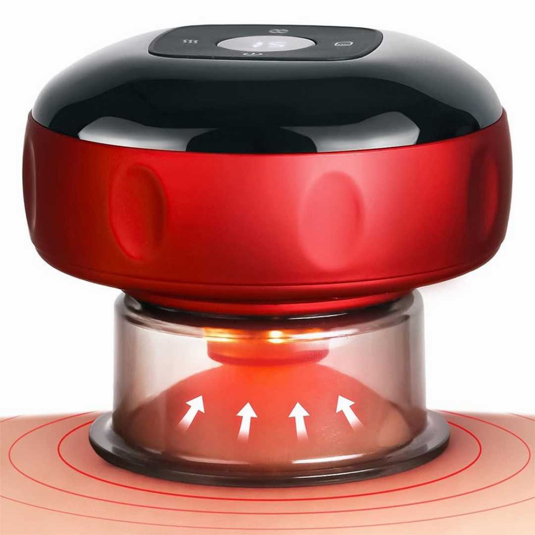 Portable,Smart,Cupping,Therapy,Massager,12,Level,Heating,Suction,Electric,Cupping,Therapy,Set