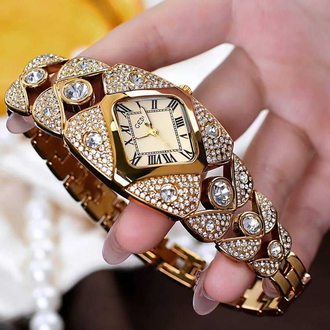 Women,Watch,Diamond,Luxury,Wristwatch,Elegant,Female,Gift,Ladies,Watches